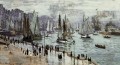 Bateaux de pêche quittant le port du Havre Claude Monet